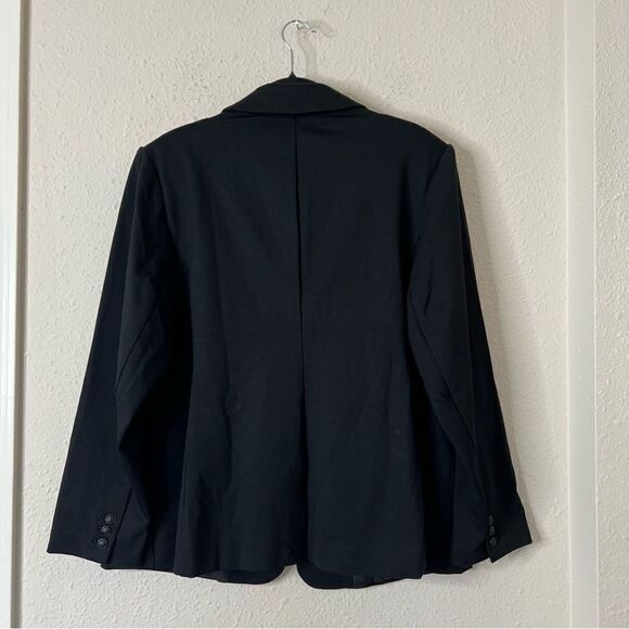 Lane Bryant The Bryant Blazer in Black Ponte Knit NEW Size 20 Petites - Picture 8 of 11